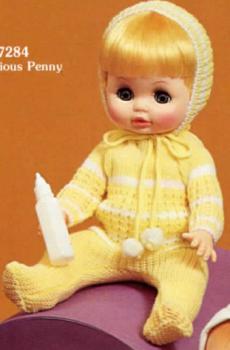 Vogue Dolls - Precious Penny - Drink 'n Wet - Knitted Suit - Poupée